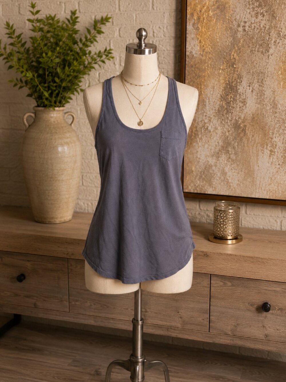 Forever 21 Heather Gray Small Tank Top Set with Freebies